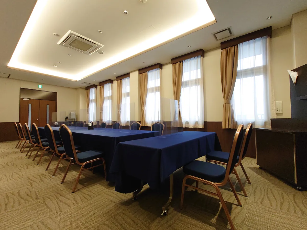 朝陽安楽院の食事会場