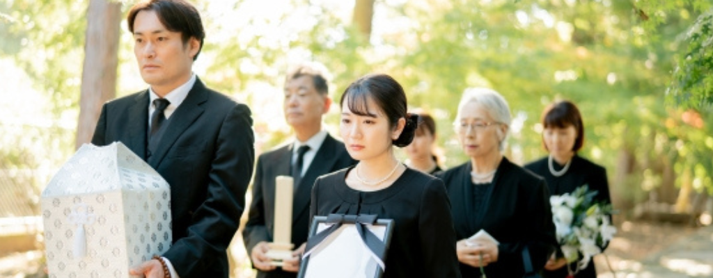 葬儀の参列者